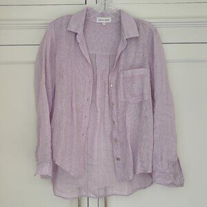 Bella Dahl Linen Pocket Button Down